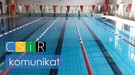 Komunikat o wejściach na pływalnie w okresie 31.12.2024 – 06.01.2025 r.